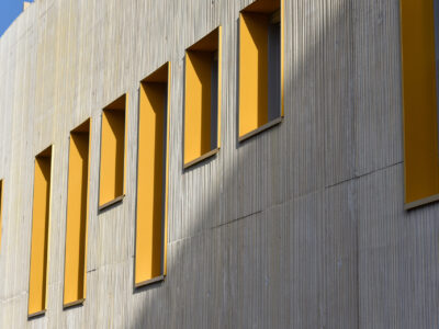 Détail immeuble de bureaux ilot SYDNEY Le Mans 