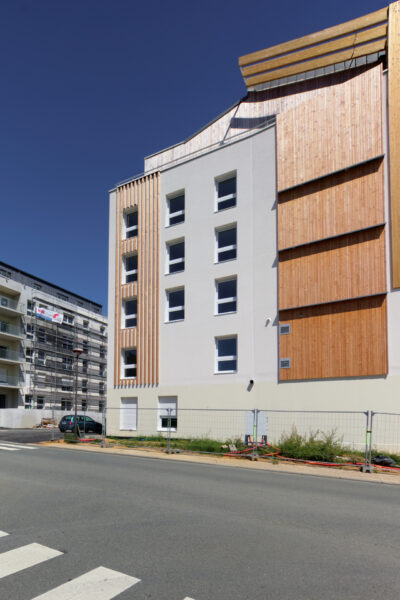 façade Résidence Rosa Parks Le Mans 